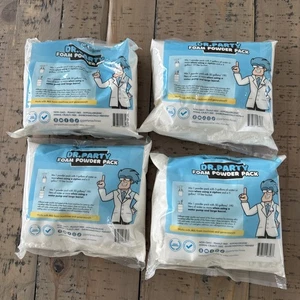 4 Pack of Dr. Party Foam Powder Makes up to 480 Gallons of Bubbles - Picture 1 of 2
