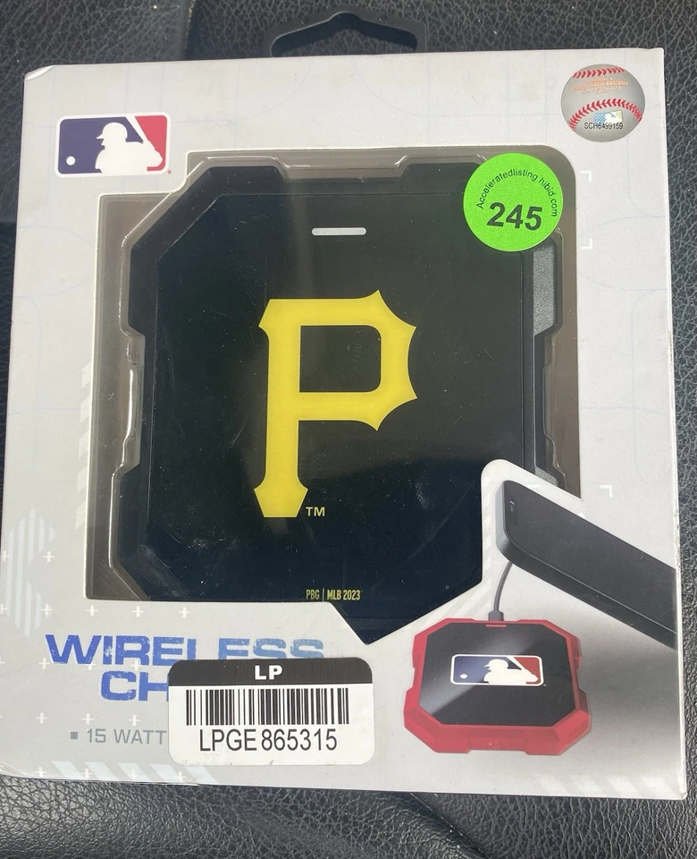 Shockbox Pittsburg Pirates Wireless Charger - Image 1 of 2