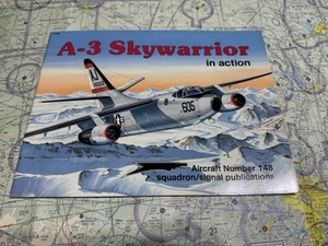 Squadron Signal Publications A-3 Skywarrior In Action Paperback Aircraft No. 148 - Picture 1 of 4