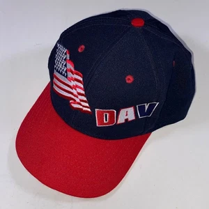 Gorra de béisbol Getaway Sportswear bandera de EE. UU. DAV adulto roja blanca azul patriótica - Imagen 1 de 4
