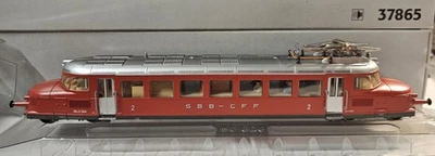 Märklin H0 37865 E-Triebwagen SBB RBe 2/4 Roter Pfeil, digital, in OVP - Bild 1 von 4
