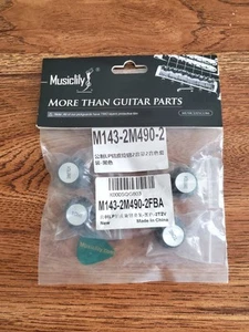 Perillas de control de velocidad de plástico de 2 tonos y 2 volúmenes para guitarra Gibson Les Paul LP nuevas - Imagen 1 de 7