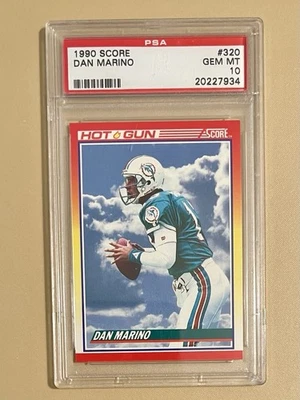 Puntuación Dan Marino # 320 1990 Foto 1 de 4