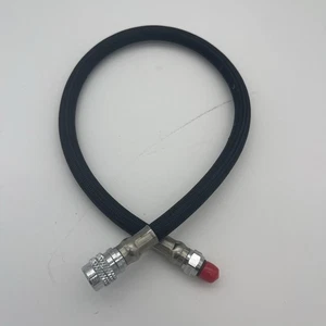 Scuba Choice 22" Schwarz Niederdruck Nylon Geflechtschlauch für Standard BCD - Bild 1 von 1
