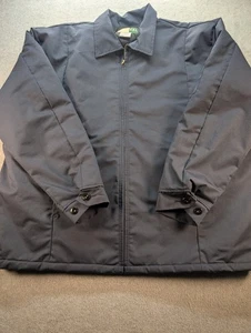 Vintage Wear Guard Jacket Mens Blue 2XL Mechanic Coat Zip Up Grunge Punk Pockets - Picture 1 of 15