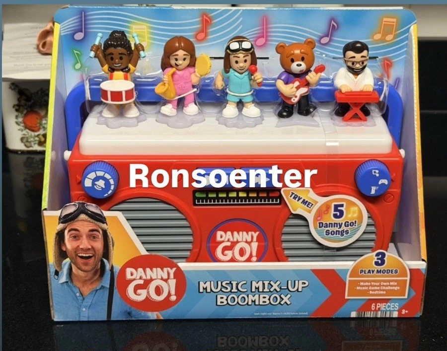 Danny Go! Boombox de mezcla de música - Juguete interactivo con luces y sonidos para niños Foto 1 de 1