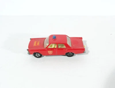Matchbox Lesney Superfast 59 Mercury Fire Chief Car | Red Diecast Unboxed A5 - Image 1 of 4