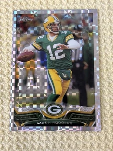 Aaron Rodgers 2013 Topps Chrome Xfractor Refractor #150 Green Bay Packers - Bild 1 von 2