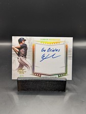 2019 Leaf Trinity Signature Set Gunnar Henderson Gold Auto 1/1 A-GH1