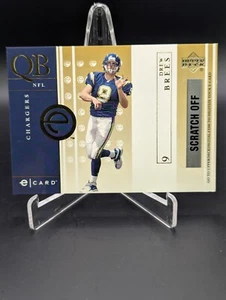 2001 Upper Deck E-Card Unscratched Drew Brees #E-DB Rookie RC Future HOF - Picture 1 of 2