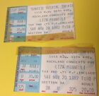 Liza Minnelli 1982 Concert Ticket Stubs (2) Sunrise Musical Theater Florida