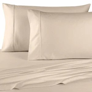 1200 Thread Count TC 100% Egyptian Cotton DUVET Set FULL / QUEEN Ivory Solid - Picture 1 of 1