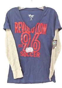 New England Revolution 96 Soccer Women's G-III 4her Shirt