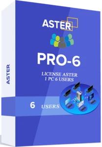 ASTER PRO (1 PC = 6 USERS) ibik Multiseat - Picture 1 of 1