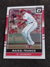 2016 Donruss Optic #140 Maikel Franco Philadelphia Phillies