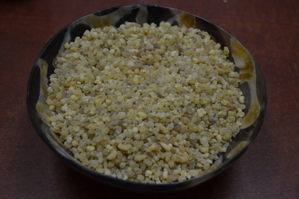 INCIENSO ORGÁNICO RESINA OLIBANO TAMICES GOMA ROCA INCIENSO - 8 OZ #8107 Foto 1 de 1