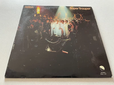 ABBA - Super Trouper 12" LP (1980 - Polar Music distributed by EMI) Untested - Image 1 of 4