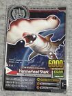 Animal Kaiser (Ak) Evolution Version 7 Silver Rare Card - Hammerhead Shark