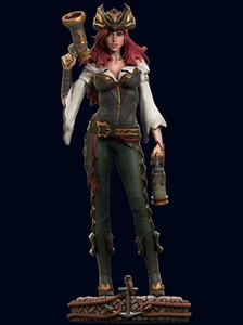 Miss Fortune | League of Legends | Figur | 3D Druck | STL Datei | SFW | Pin-Up - Photo 1/1