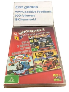 Hit Favourites Collection 2 Fireman Sam Thomas And Bob The Builder DVD ABC KIDS - Picture 1 of 2