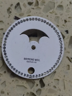 Original Raymond Weil Women Moonphase Diamond White Dial   25mm Swiss - Image 1 of 4