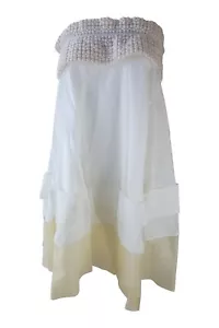 ALESSANDRO DELL'ACQUA Spring 2008 White Cotton Obi Dress IT42 | UK10| US6 - Picture 1 of 8