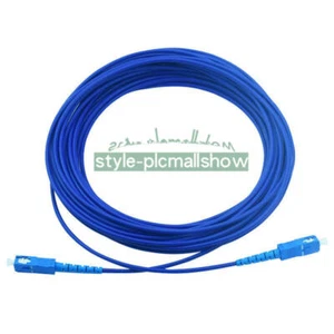 30M SC UPC Fiber Optic Patch Cord Anti rat Armored SM Single Core 9/125 Cable - Afbeelding 1 van 1