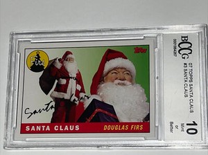 💎2007 TOPPS SANTA CLAUS THE SANTA CLAUS STORY #3 HOLIDAY SETS BCCG10🎄