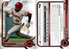 Jay Allen 2022 Bowman Draft Baseball Card BD-192  Cincinnati Reds