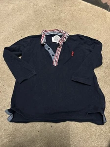 Junior J Jasper Conran Long Sleeve Blue Shirt Boys 4-5 - Picture 1 of 2