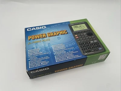 Casio fx 7400G Plus Power Graphic Wissen Studentenrechner Graphik Abi Prüfung - Bild 1 von 4