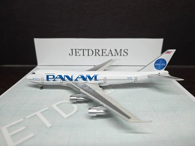 1/400 PAN AM WORLD AIRWAYS BOEING 747-100 CARTELERA COLORES N4704U MODELO ESCALA RADS Foto 1 de 4