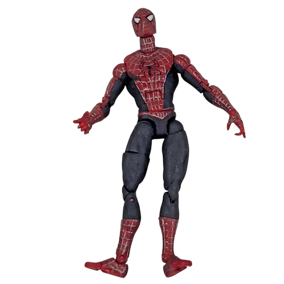 Figura de acción Toy Biz Spider-Man 2 The Movie 2003 6" súper posable Foto 1 de 4