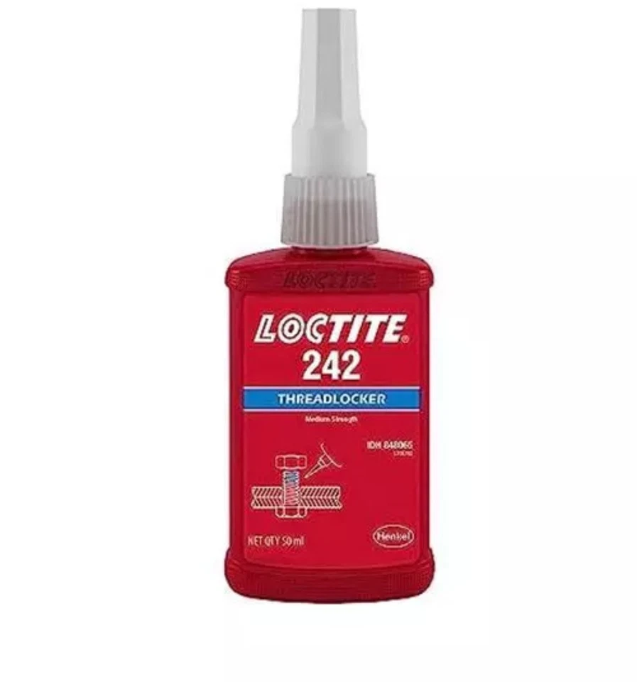 Loctite Threadlocker 242, Medium Strength, 50mL Bottle, Blue