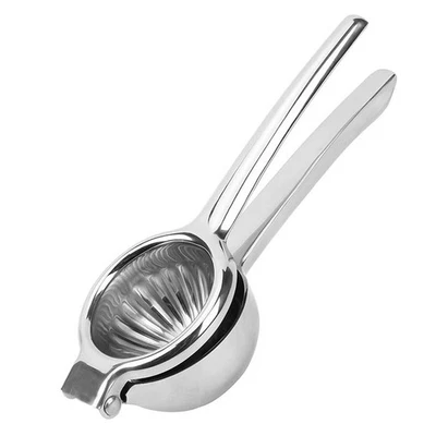 MARKENLOS Edelstahl Zitronen-/Orangenpresse, Manuelle Saftpresse, Handdruck-Entsafter8832