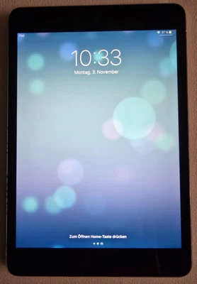 Apple iPad mini 2 16GB, WLAN, 20,07 cm, (7,9 Zoll) - Space Gray    OVP - Bild 1 von 3