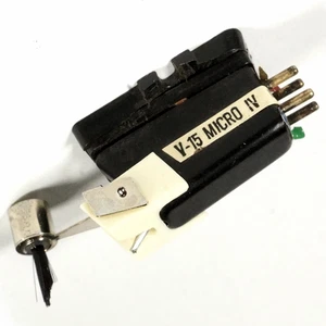 NOS Tested Pickering V-15 Micro IV Cartridge w/New Elliptical Needle Stylus - Picture 1 of 6