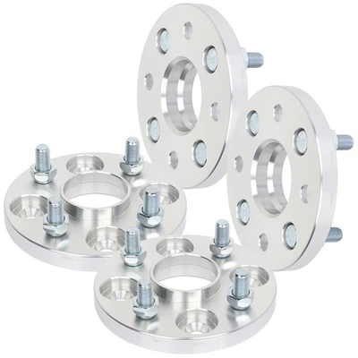 4x 15mm Hub Centric Wheel Spacers For Toyota Corolla Mazda MX-5 Miata Foto 1 de 4