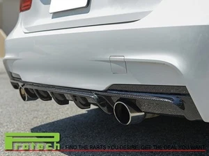M Sport Performance Carbon Fiber Bumper Diffuser For BMW 2012+ 335i Sedan Wagon - Picture 1 of 3