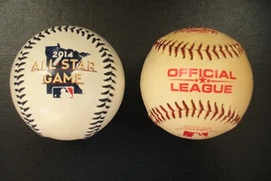2014 All Star Game Souvenir Baseball* + Rawlings Official League Playmaker Ball - Picture 1 of 6