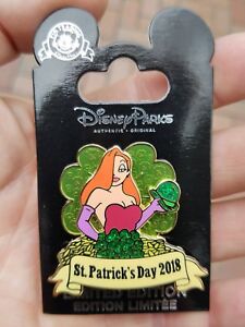 Disney pin St Patrick's Day 2018 Jessica Rabbit pin 