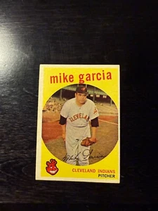 1959 TOPPS BASEBALL HIGH #516 MIKE GARCIA EXMT!!!!!!!!! - Picture 1 of 2