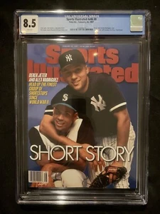 Derek Jeter ARod Sports Illustrated CGC 8.5 Newsstand 2/24/97 v86 #8 - Picture 1 of 4