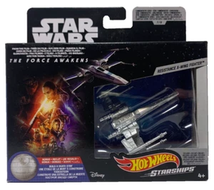 Mattel Hot Wheels Star Wars Resistance X-Wing Fighter Starships 7/9 NEW IN BOX - Picture 1 of 3