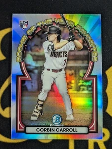 Corbin Carroll 2023 Bowman Rookie of the Year Favorites Arizona Diamondbacks - Picture 1 of 2