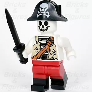 LEGO® Skeleton Pirate Minifigure Captain Sword Part Build-A-Minifigure BAM 2023 - Picture 1 of 3