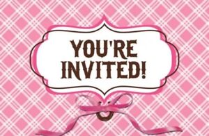 Heart My Horse Gatefold Invitations 8 Pack Paper Girls Ranch Birthday Invites
