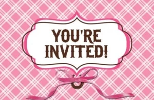 Heart My Horse Gatefold Invitations 8 Pack Paper Girls Ranch Birthday Invites - Picture 1 of 1