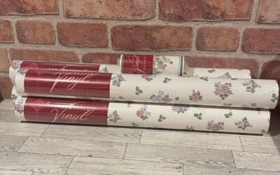 Graham & Brown 1 Border 4 Rolls Vinyl Wallpaper #25013  Pre-Pasted Floral Sealed - Image 1 of 4