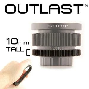 OUTLAST 10mm Flexible Follow Focus Gear Aperture Iris Lens Cinema Gear Universal - Imagen 1 de 9
